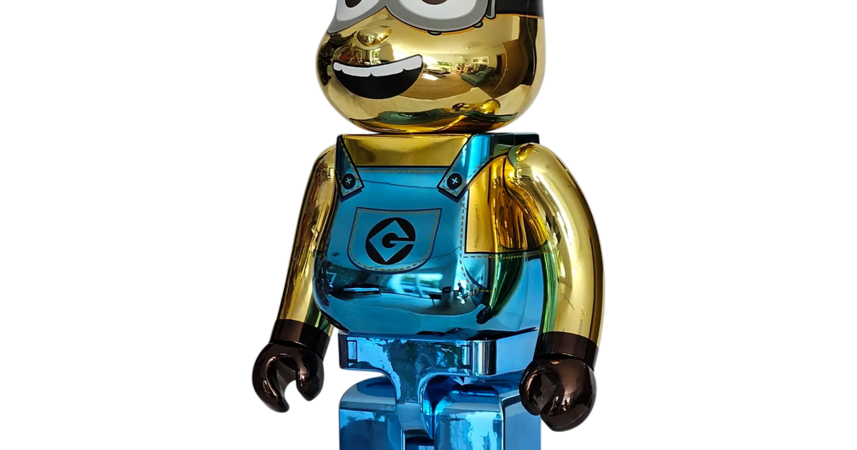 BE@RBRICK DAVE CHROME Ver. 1000％ bearbrick-dave-chrome-version-