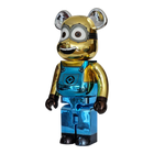 BE@RBRICK Dave Chrome Version [Minions] (1000%)