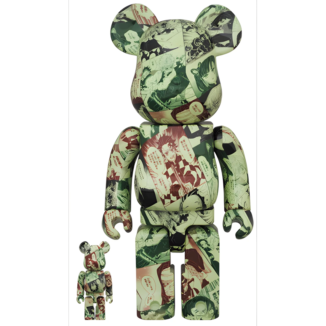 Bearbrick Demon Slayer: Kimetsu no Yaiba 100%+400% Herstellerbild 1
