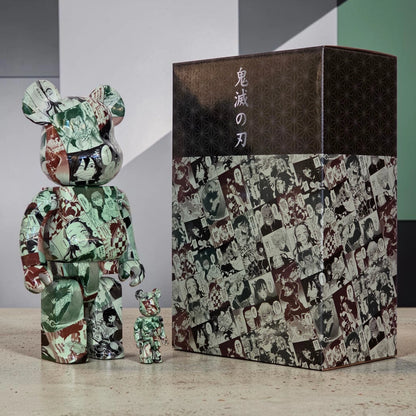 Bearbrick Demon Slayer: Kimetsu no Yaiba 100%+400% mit Verpackung