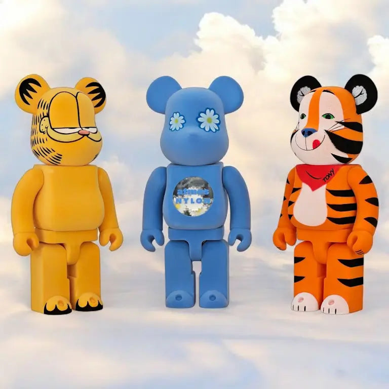 BE@RBRICK Flocky Edition – Figuren mit weicher Velours-Oberfläche