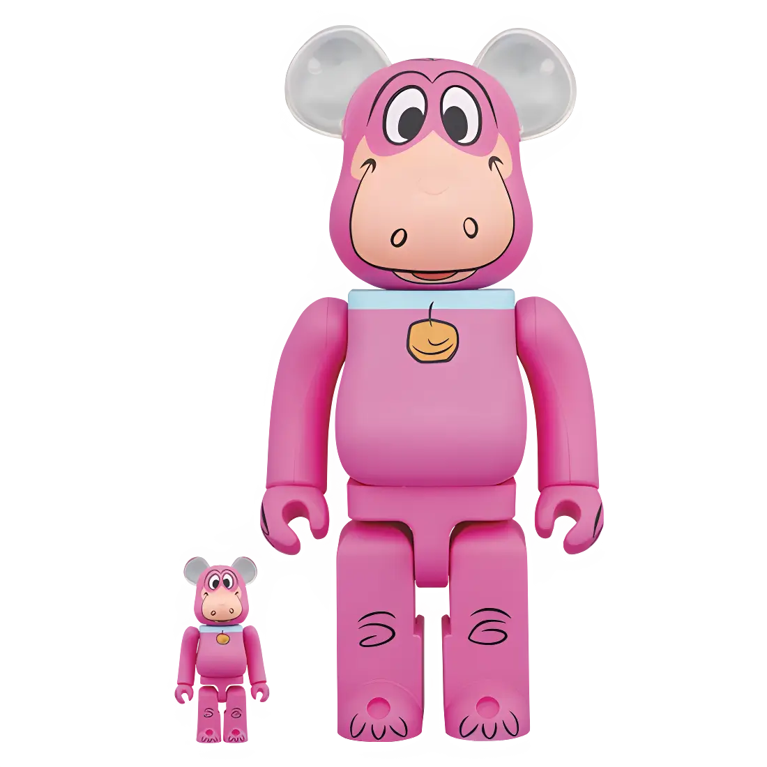 Bearbrick Dino [The Flintstones] 100%+400% Herstellerbild 1