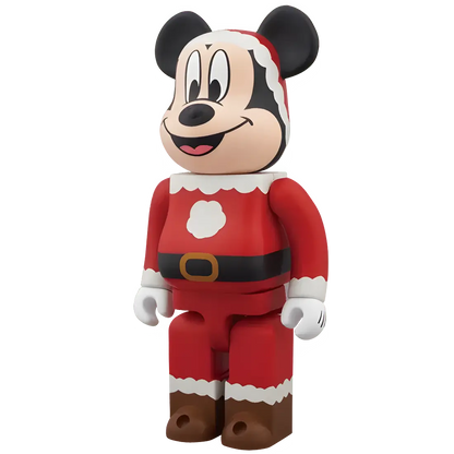 Bearbrick Disney Special Ornament SP Mickey Mouse Santa Version 400% Herstellerbild