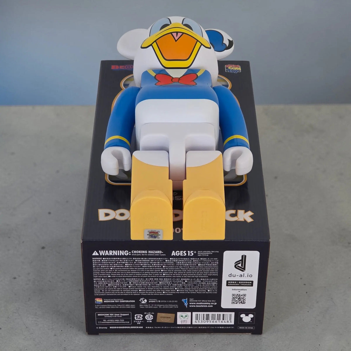 BE@RBRICK Donald Duck 400% | now at MyBearBrick.de BE@RBRICK Donald Duck 400% | now at MyBearBrick.de