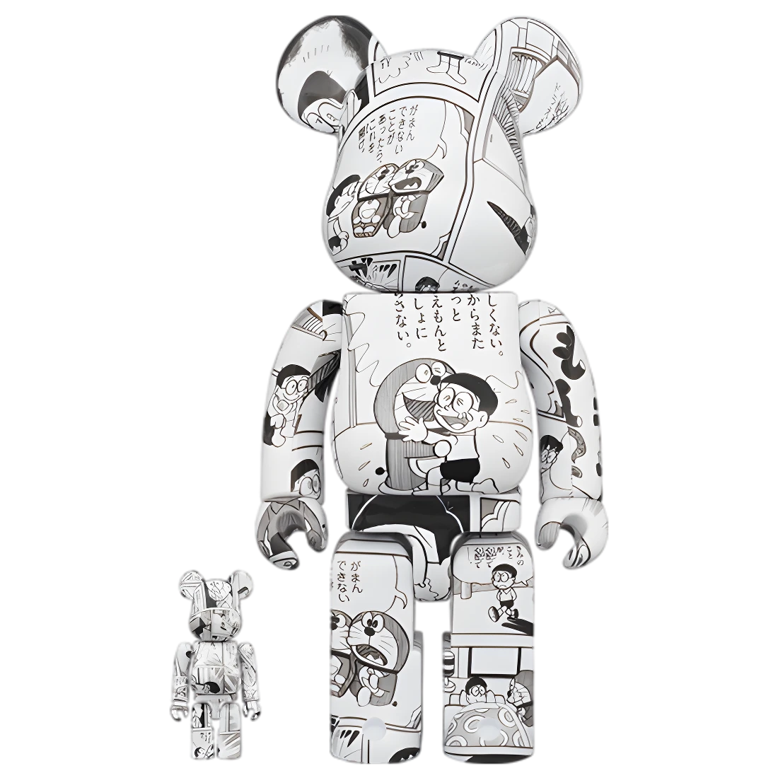 Bearbrick Doraemon Comic Version 100%+400% Herstellerbild 1