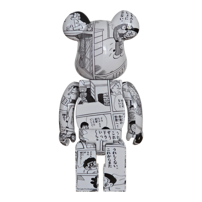 Bearbrick Doraemon Comic Version 100%+400% Rückseite