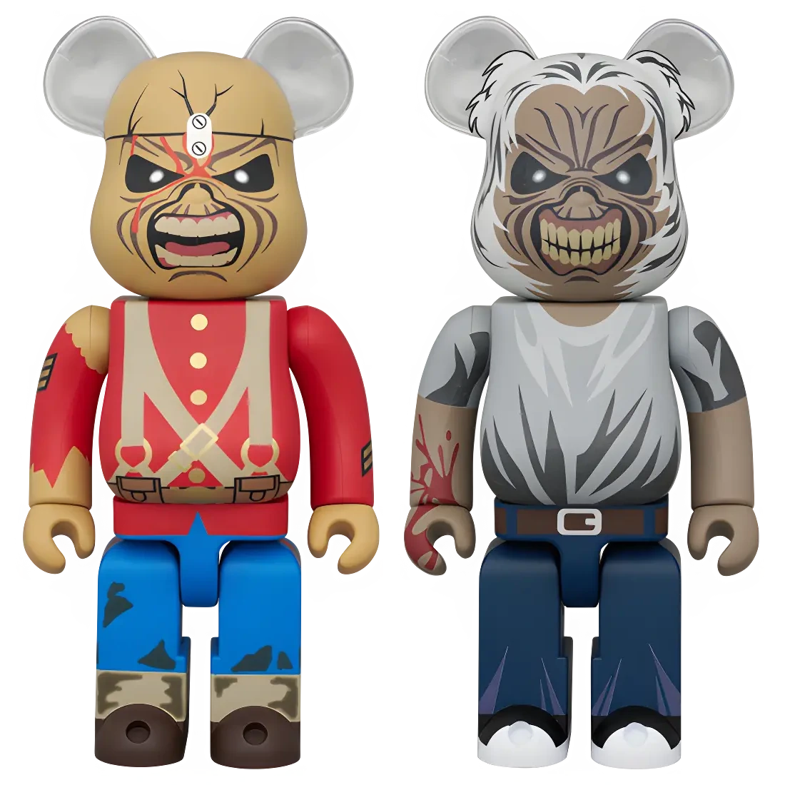 Bearbrick Eddie 2er-Pack [Iron Maiden] 400% Herstellerbild
