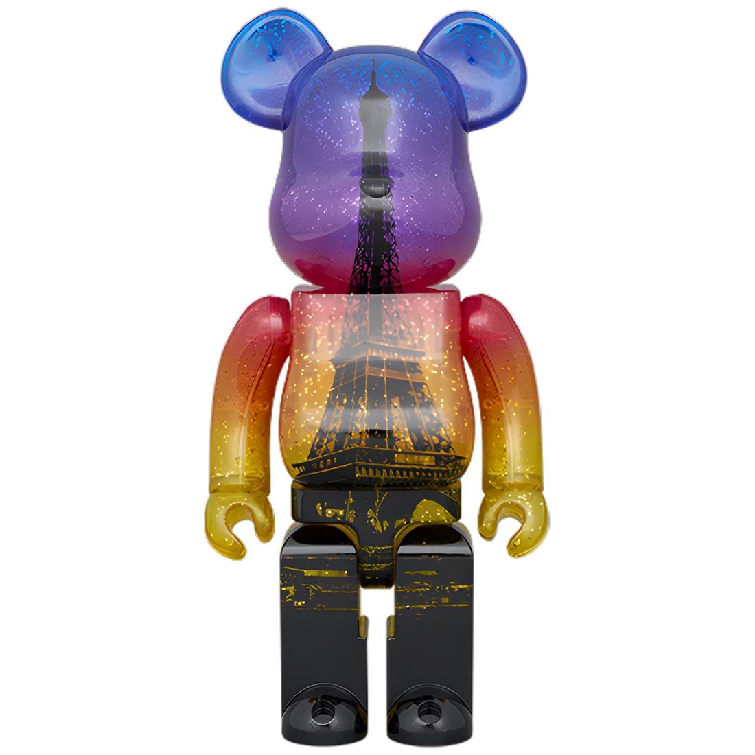 Bearbrick Eiffel Tower Twilight Version 100%+400% Herstellerbild 3