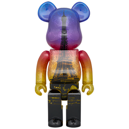 Bearbrick Eiffel Tower Twilight Version 100%+400% Herstellerbild 3