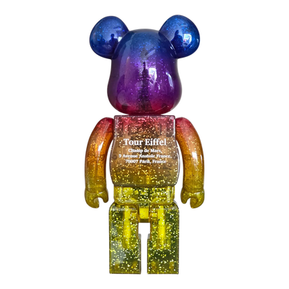 Bearbrick Eiffel Tower Twilight Version 100%+400% Rückseite
