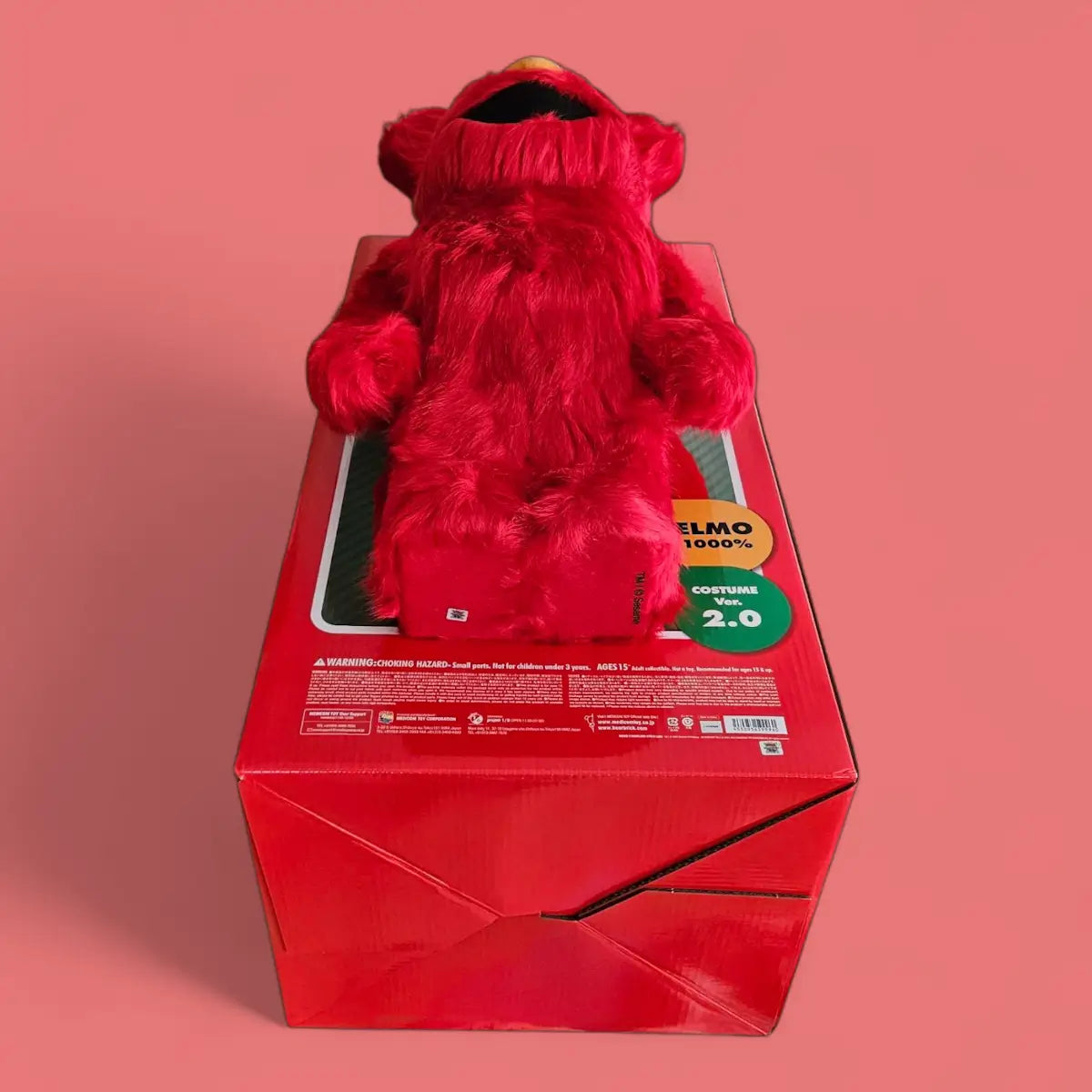Bearbrick Elmo Costume Version 2.0 [Sesame Street] 1000% Echtheitsmerkmale
