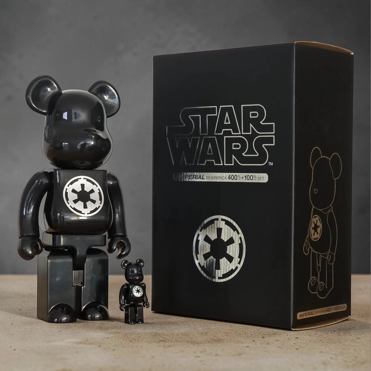 Bearbrick Empire [Star Wars] 100%+400% mit Verpackung