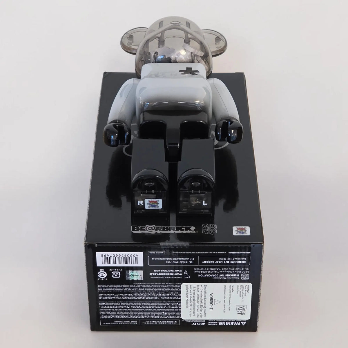 BE@RBRICK Eric Haze (400%), illuminated – MyBearBrick.de BE@RBRICK Eric Haze (400%), illuminated – MyBearBrick.de