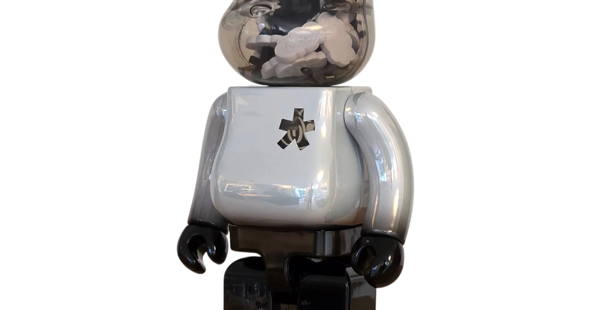 BE@RBRICK Eric Haze (400%), beleuchtet – MyBearBrick.de
