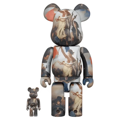 Bearbrick Eugène Delacroix Liberty Leading The People 100%+400% Herstellerbild 1
