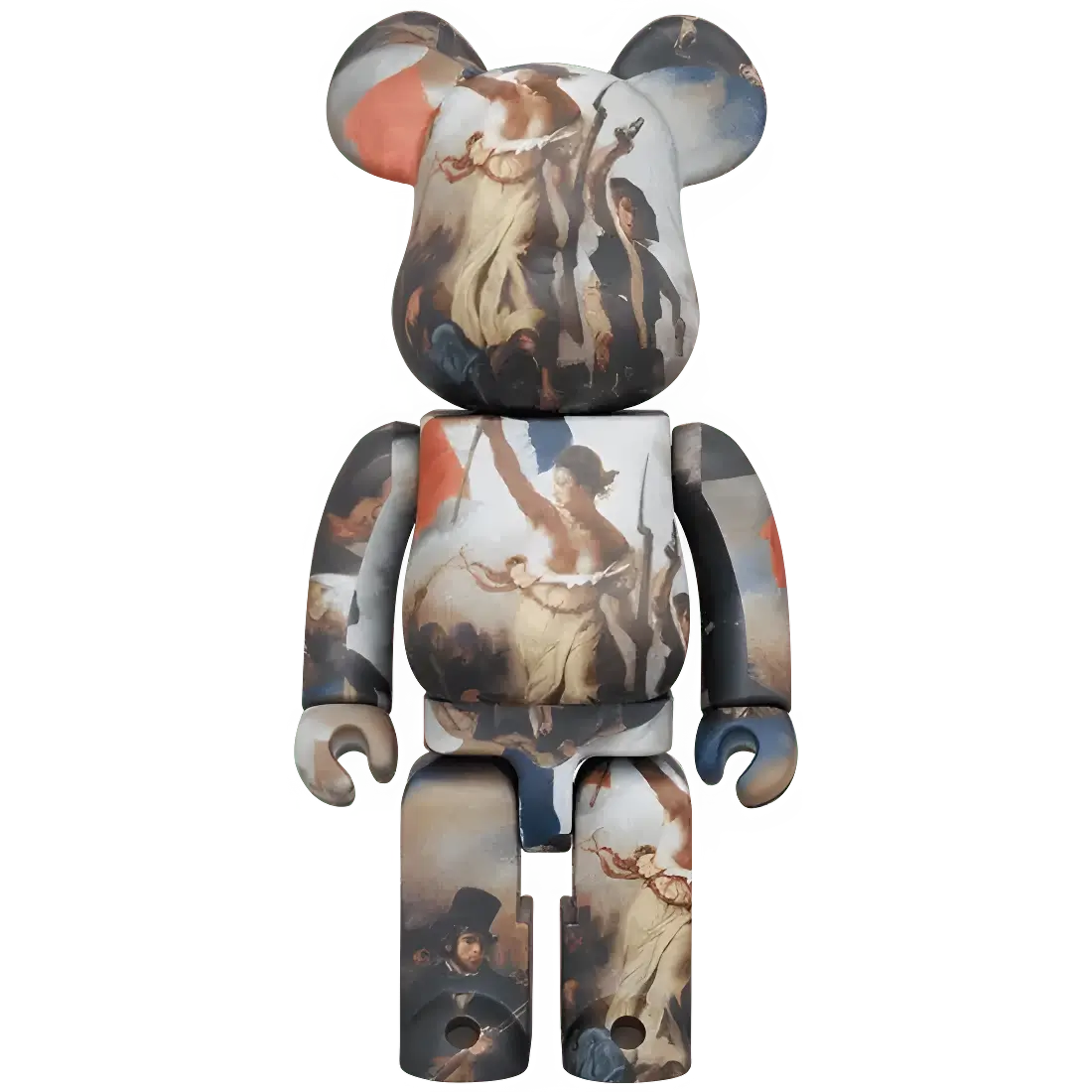 Bearbrick Eugène Delacroix Liberty Leading The People 100%+400% Herstellerbild 3