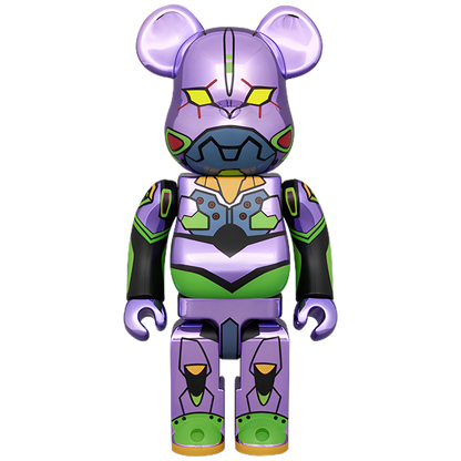 Bearbrick Evangelion Unit-01 New Paint Plated Version [Evangelion: 3.0+1.0 Thrice Upon a Time] 400% Herstellerbild 1
