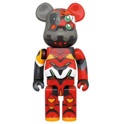 Bearbrick Evangelion Unit-02 Gamma 400% Herstellerbild 1