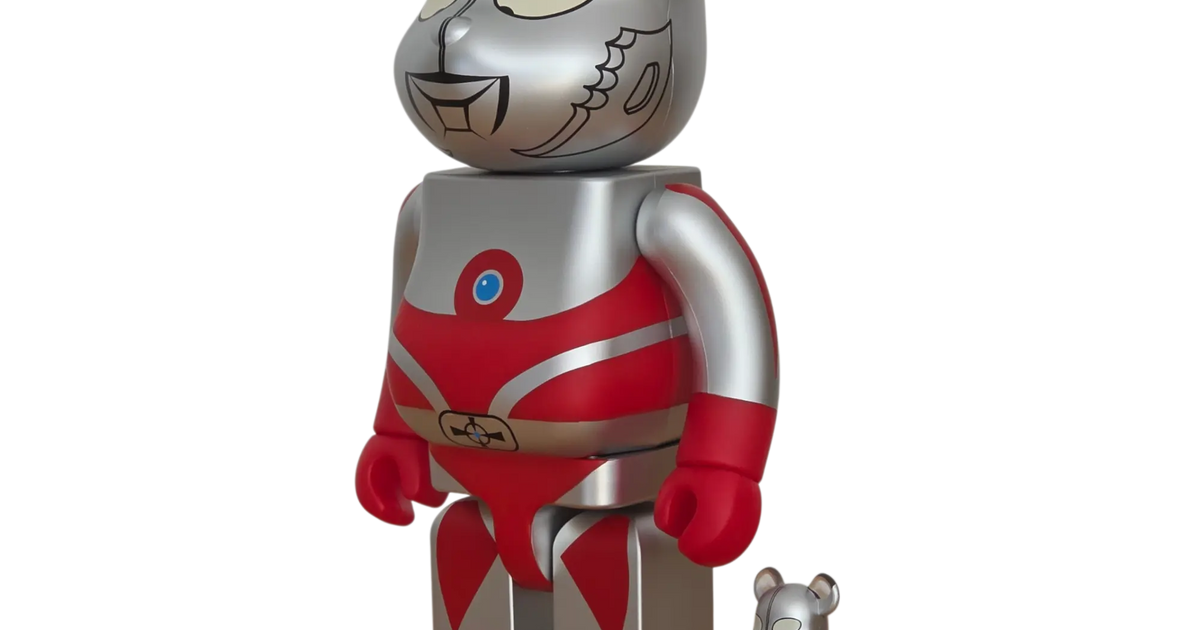 BE@RBRICK Father of Ultra [Ultraman] 100%+400% | MyBearBrick