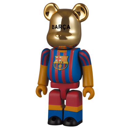 Bearbrick FC Barcelona 05-06 Champion Version 100%+400% Herstellerbild 2