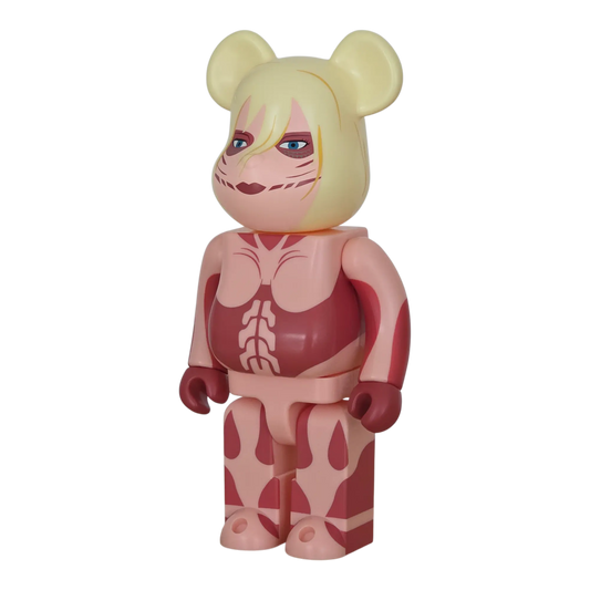 Bearbrick Female Titan [Attack on Titan] 400% schräg