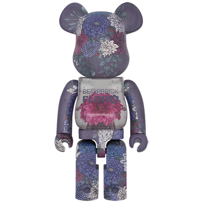 Bearbrick FLOR@ Dahlia 1000% Herstellerbild 1
