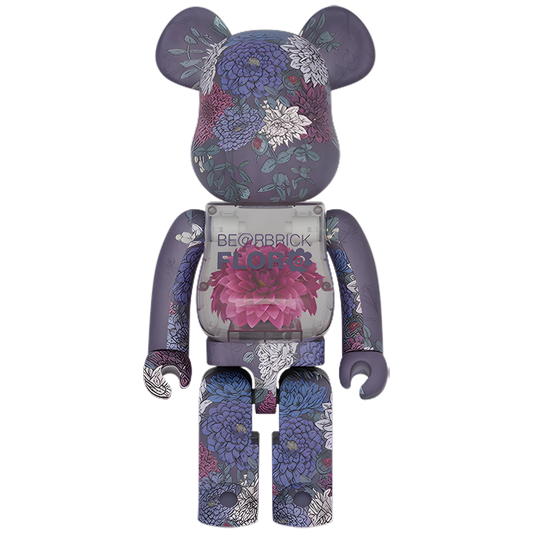 Bearbrick FLOR@ Dahlia 1000% Herstellerbild 1