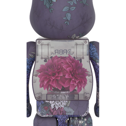 Bearbrick FLOR@ Dahlia 1000% Herstellerbild 2