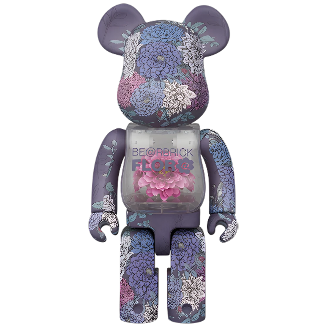Bearbrick FLOR@ Dahlia 400% Herstellerbild 1