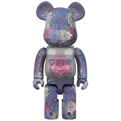 Bearbrick FLOR@ Dahlia 400% Herstellerbild 1