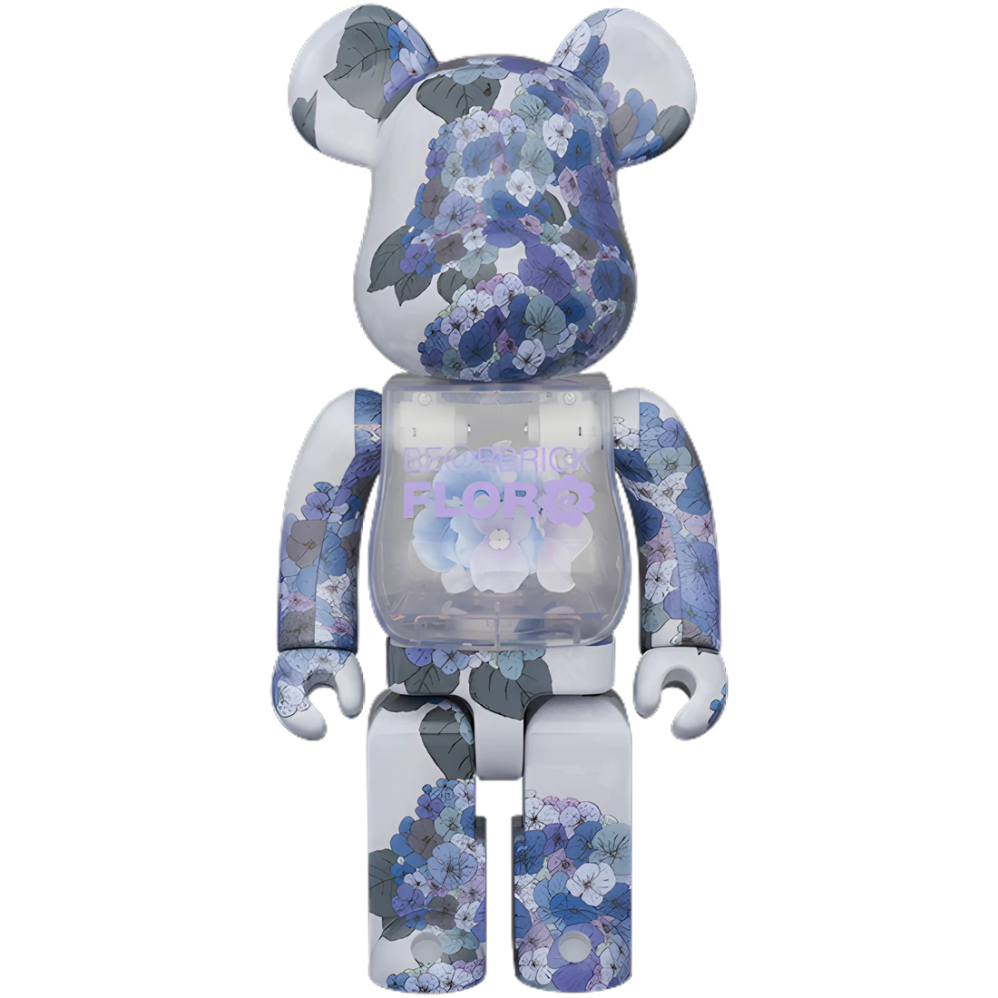 Bearbrick FLOR@ Hydrangea 400% Herstellerbild 1