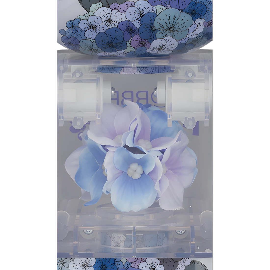 Bearbrick FLOR@ Hydrangea 400% Herstellerbild 2