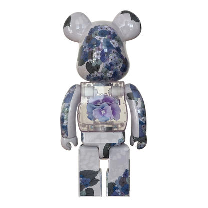 Bearbrick FLOR@ Hydrangea 400% Rückseite