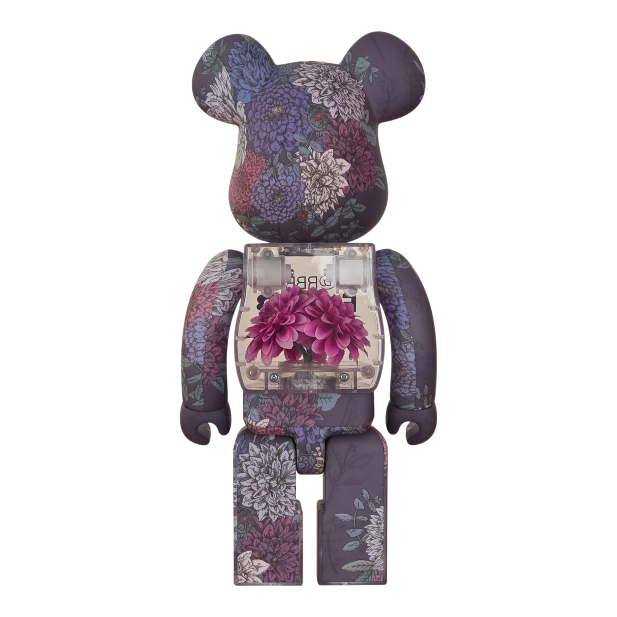 Bearbrick FLOR@ Dahlia 400% Rückseite
