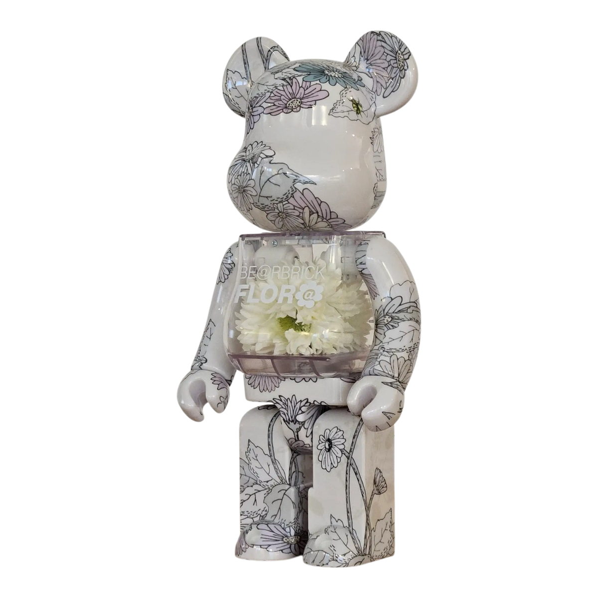 Bearbrick Flora Gerbera 400% schräg
