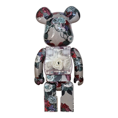 Bearbrick Flora Glow in the Dark 400% Rückseite