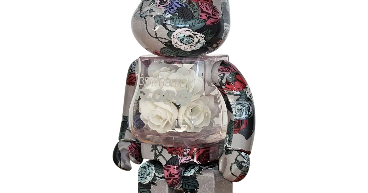 BE@RBRICK FLOR@ Glow in the Dark | MyBearBrick.de