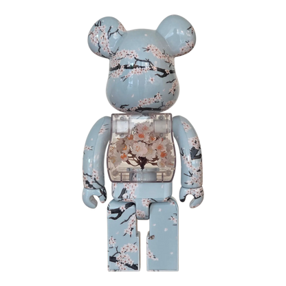 BE@RBRICK Flora Sakura 400% with cherry blossom | MyBearBrick.de BE@RBRICK Flora Sakura 400% with cherry blossom | MyBearBrick.de