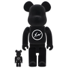 Bearbrick Fragment Flocky Version Black 100%+400% Herstellerbild 1