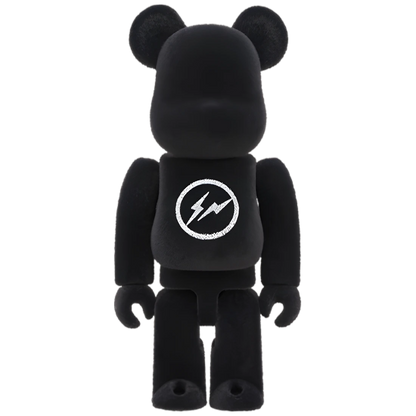 Bearbrick Fragment Flocky Version Black 100%+400% Herstellerbild 2
