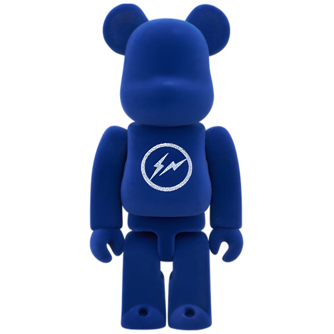 Bearbrick Fragment Flocky Version Blue 100%+400% Herstellerbild 6
