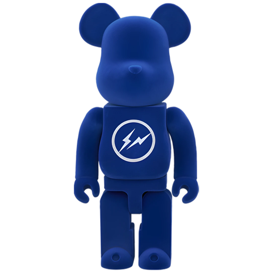 Bearbrick Fragment Flocky Version Blue 100%+400% Herstellerbild 6