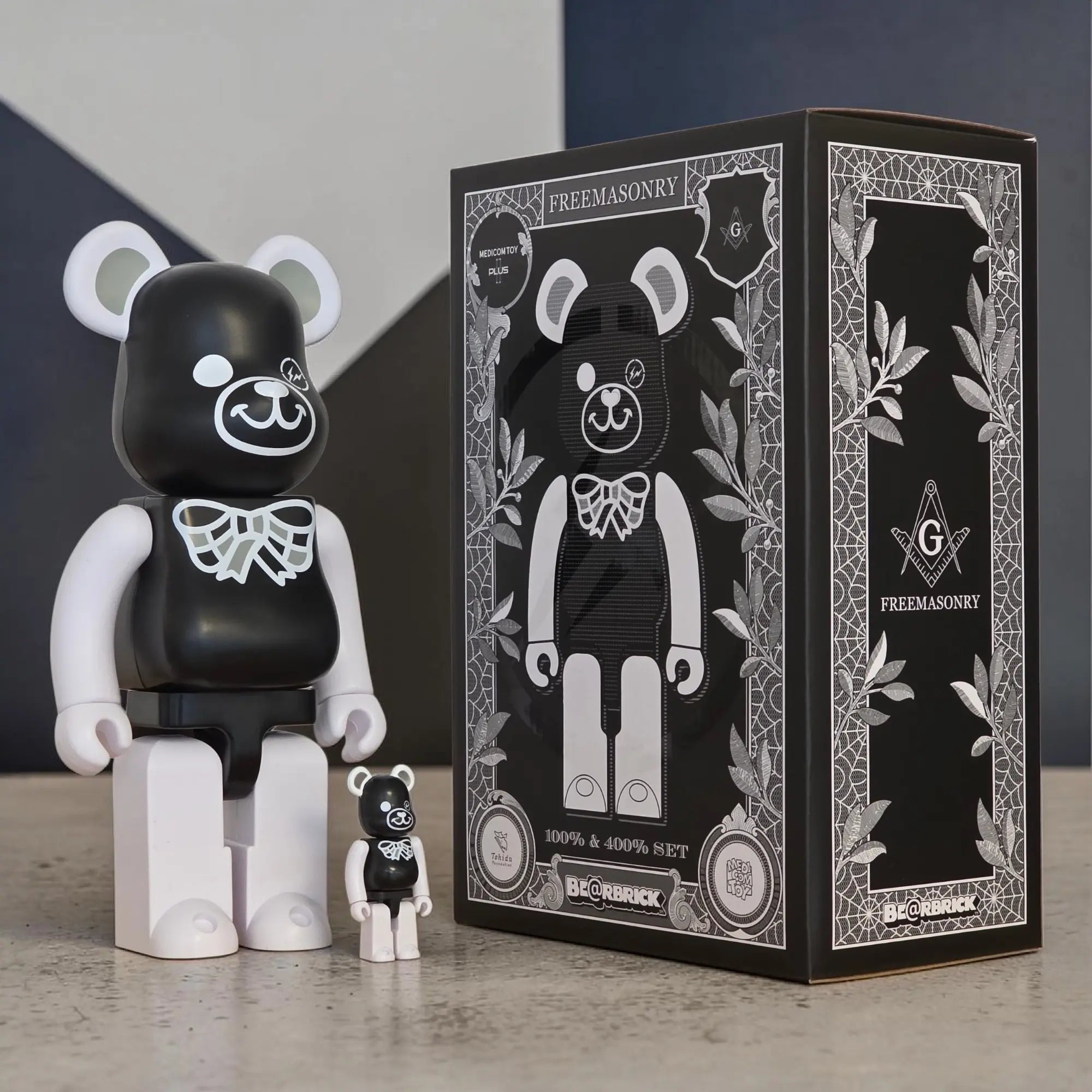PEKO BE@RBRICK 100％ 400％ BLACK fragment BEARBRICK Peko Black 100
