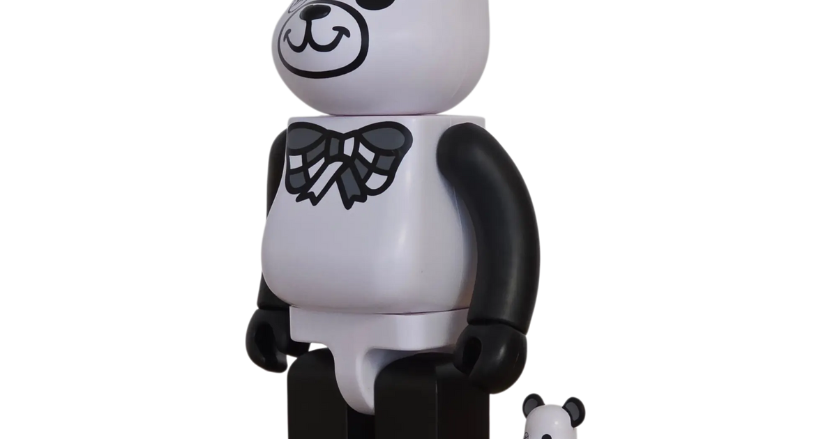 BE@RBRICK FREEMASONRY × fragmentdesign White 100%+400%
