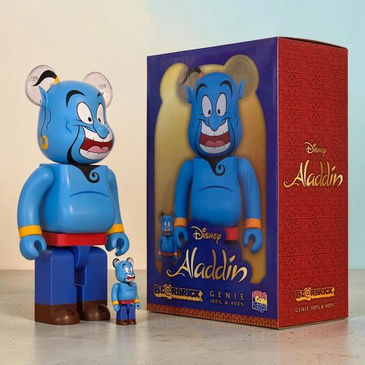 Bearbrick Genie [Aladdin] 100%+400% mit Verpackung
