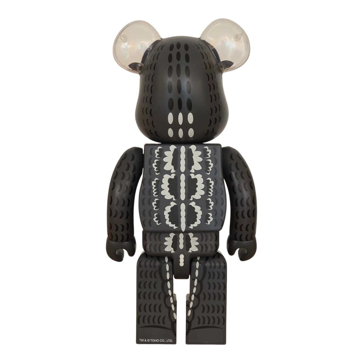 Bearbrick Godzilla (1954) 100%+400% Rückseite