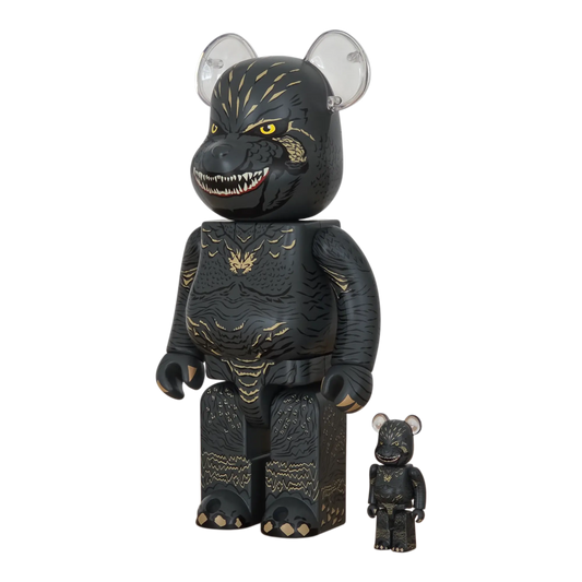 Bearbrick Godzilla 2023 100%+400% schräg