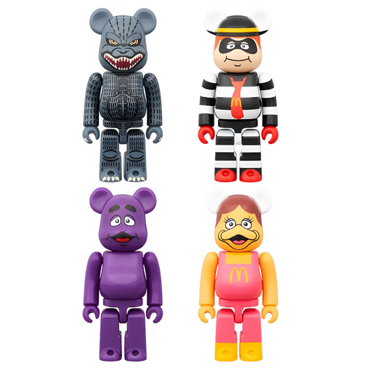 Bearbrick Godzilla vs. McDonald's 150% Herstellerbild 1