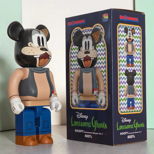 Bearbrick Goofy Lonesome Ghosts Version 400% mit Verpackung