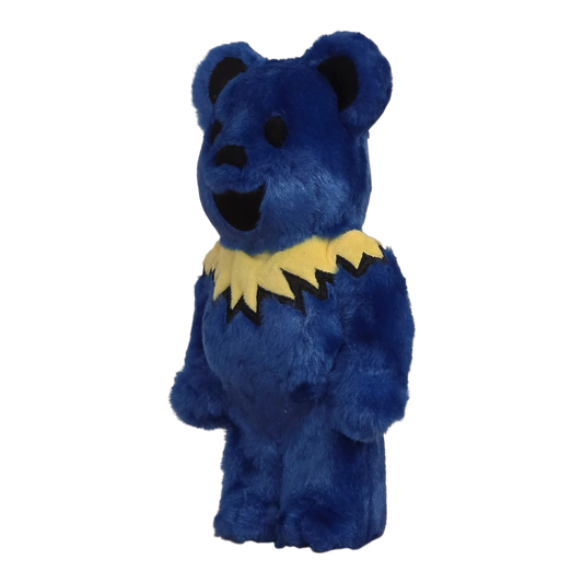 Bearbrick Grateful Dead Dancing Bears Costume Version Blue 400% schräg